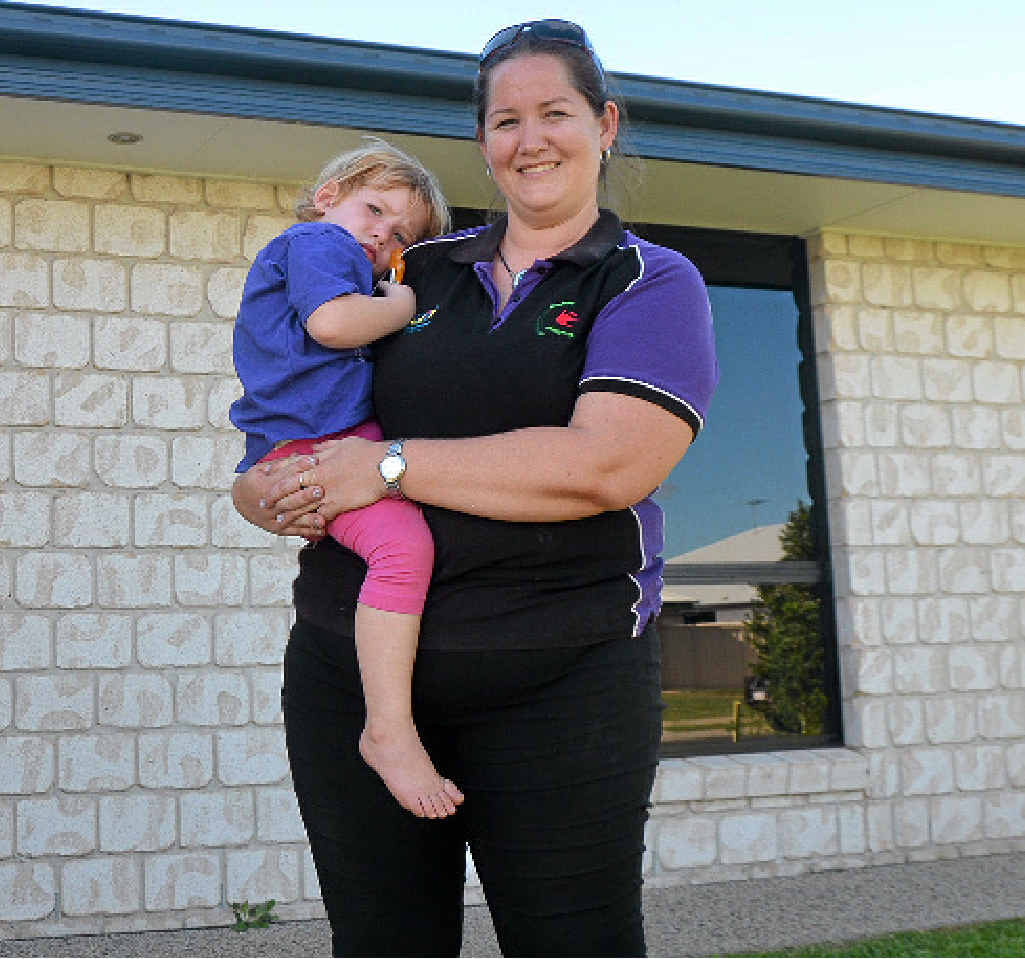 SKEWED PAYMENTS: Mel Stewart and her daughter Mackenzie. SKEWED PAYMENTS: Mel Stewart and her daughter Mackenzie.